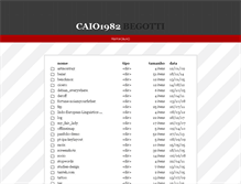 Tablet Screenshot of caio.ueberalles.net